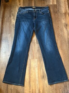 Dark Blue Women's Bootcut Jeans